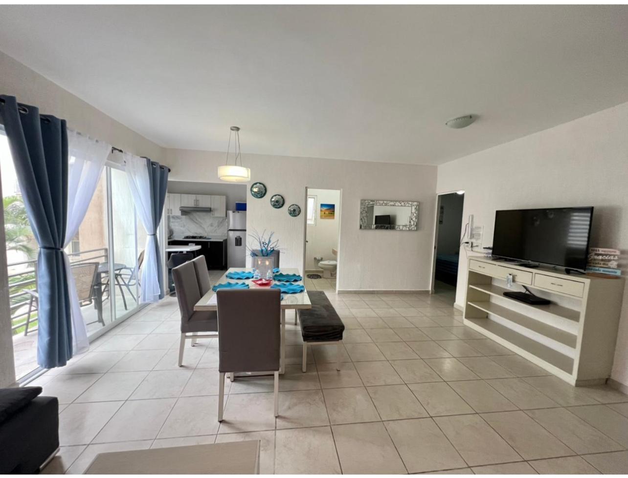 Departamento Blue Vacacional Leilighet Playa del Carmen Eksteriør bilde