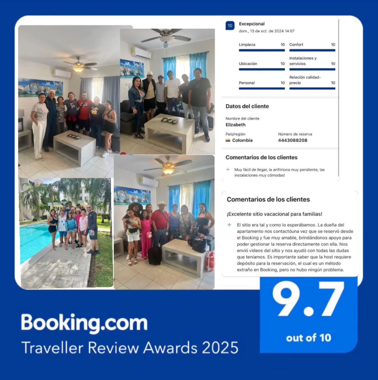 Departamento Blue Vacacional Leilighet Playa del Carmen Eksteriør bilde